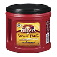 Folgers Special Roast medium roast ground coffee; enticing arom27.8-oz