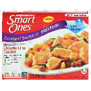 Weight Watchers Smart Ones chipotle lime chicken with peppers, zuc9-oz