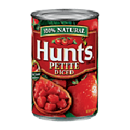 Hunt's  petite diced tomatoes  14.5oz