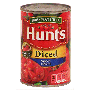 Hunt's  diced tomatoes, sweet onion  14.5oz