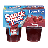 Snack Pack Juicy Gels sugar free cherry gelatin 13oz