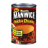 Manwich  thick & chunky sloppy joe sauce  15.5oz