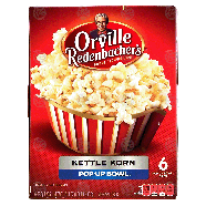 Orville Redenbacher's Pop Up Bowl kettle korn slightly sweet & 17.41oz