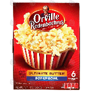 Orville Redenbacher's Pop Up Bowl ultimate butter microwave pop17.41oz