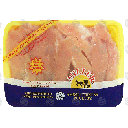Miller  chicken breast strips, bonless, skinless, price per pound 1lb