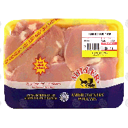 Miller  chicken thighs, boneless, skinless, price per pound 1lb