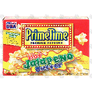 Prime Time  hot jalapeno butter popcorn, 3-2.4 oz bags, 100% whol7.2oz