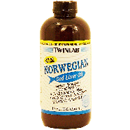 Twinlab  norwegian cod liver oil dietary supplement 12fl oz