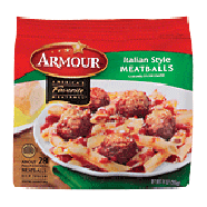Armour  italian style meatballs over 26 full-cooked meatballs 14-oz
