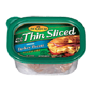 Eckrich  deli style thin sliced smoked turkey breast 7oz