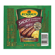 Eckrich Smok-Y breakfast sausage, maple, naturally hardwood smoke8.3oz