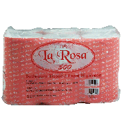 La Rosa  bathroom tissue, 2-ply, 500 sheets per roll 12pk