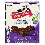 Nestle Skinny Cow dreamy clusters; dark chocolate covered crunchy c6oz