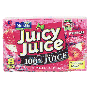 Juicy Juice 100% Juice punch juice boxes 8ct