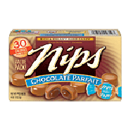 Nips Chocolate Parfait rich & creamy hard candy with soft chewy cen 4oz
