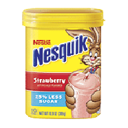Nestle Nesquik Flavored Milk Additive Strawberry Powder 10.9oz