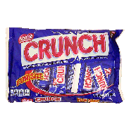 Nestle Crunch creamy milk chocolate with crisped rice, fun size ba 11oz