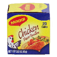 Maggi  chicken flavor bouillon 2.82oz