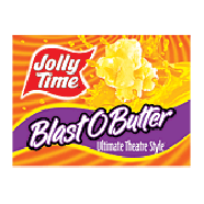 Jolly Time Microwave Pop Corn Blast O Butter 3 Ct 9.6oz