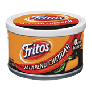 Fritos  jalapeno cheddar flavored cheese dip 9oz