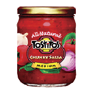 Tostitos  chunky salsa, medium  15.5oz