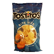 Tostitos  bite size, 100% white corn tortilla chips  13oz