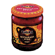 Tostitos  restaurant style salsa, medium 15.5oz