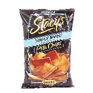 Stacy's Simply Naked pita chips, nothing but sea salt, baked 28oz