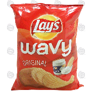 Lay's Wavy orginal potato chips  8oz