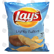 Lay's  lightly salted potato chips  7.75oz