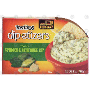 Tostitos dip-etizers cheesy spinach & artichoke dip  10oz