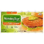 Morningstar Farms Chik'n original chik patties, crispy outside, t10-oz