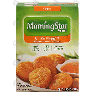 Morningstar Farms Chik'n veggie chik'n nuggets; crispy outside,10.5-oz