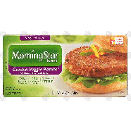 Morningstar Farms Veggie Burgers garden veggie patties, 4 burger9.5-oz