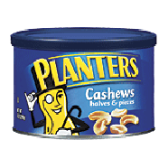 Planters  cashews halves & pieces 8oz