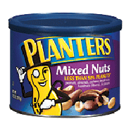 Planters  mixed nuts, less than 50% peanuts, almonds, cashews, b10.3oz