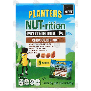 Planters Nut-rition chocolate nut protein mix, 5-packs 8.6oz