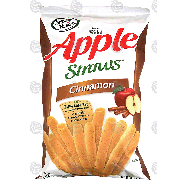 Sensible Portions Apple Straws multigrain snack straws, cinnamon  5oz