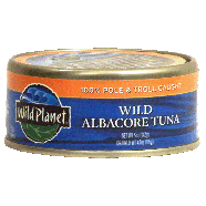 Wild Planet  wild albacore tuna and sea salt, no liquid added 5oz