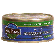 Wild Planet  wild albacore tuna, no salt added, no liquid added 5oz
