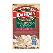 Idahoan Mashed Potatoes Baby Reds Roasted Garlic & Parmesan  4.1oz