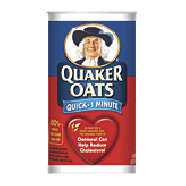 Quaker Oatmeal Oats Quick 1 Minute 18oz