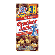 Cracker Jack  original caramel popcorn & peanuts, 3-pack  3oz