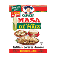 Quaker  corn tortilla mix, masa harina de maiz 4.4lb