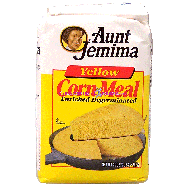 Aunt Jemima  yellow corn meal enriched-degerminated 2lb