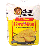 Aunt Jemima  yellow corn meal enriched-degerminated 5lb