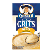 Quaker  Instant Grits real butter flavor, 12-pouches 12oz