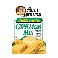 Aunt Jemima  buttermilk self-rising white corn meal mix, flour, sal5lb