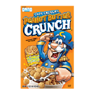 Quaker Cap'n Crunch's Peanut butter sweetened corn & oat cereal 17.1oz