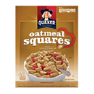 Quaker Oatmeal Squares golden maple flavored crunchy oatmeal cer14.5oz